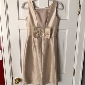 ALFRED SUNG Open Back Cocktail/Bridesmaid Dress